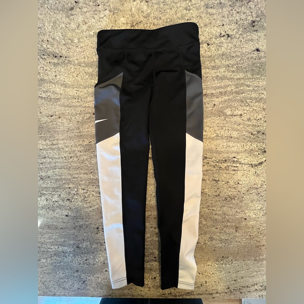 Nike Dri-Fit Trophy Leggings Girls Tights Fit MEDIUM